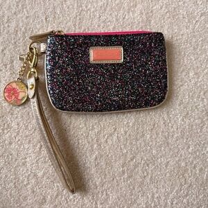 Lilly Pulitzer Glitter Wristlet